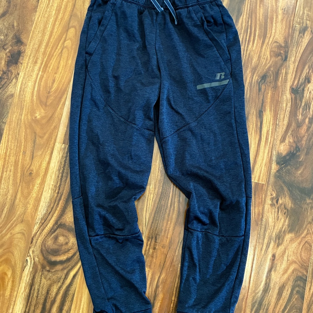 Russell Athletic Navy Tech Joggers Boys XL 14/16
